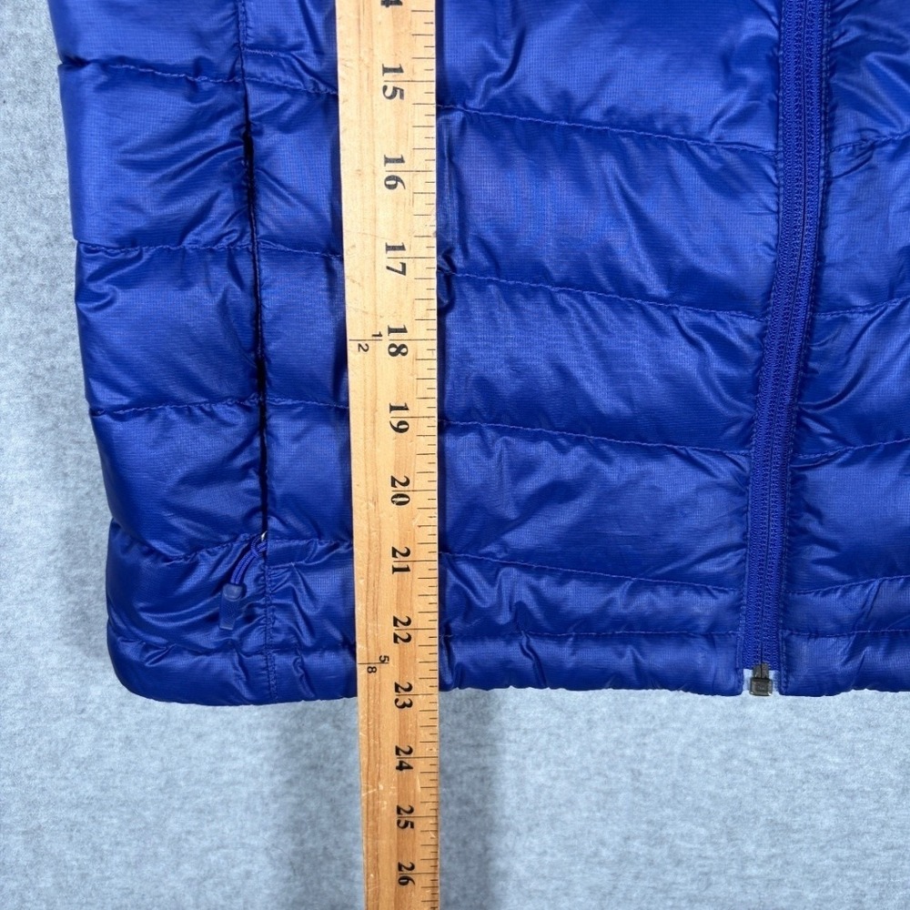 Marmot Vest Women Small Puffer 700 Fill Blue Down Quilted Embroidered Logo - Picture 6 of 12